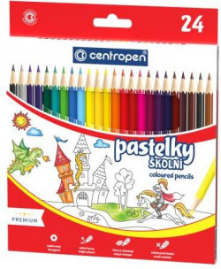 Farbičky šesťhranné CENTROPEN 9520/24f