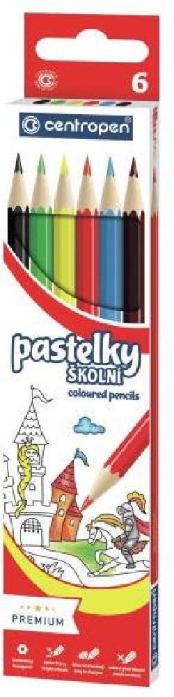 Farbičky šesťhranné CENTROPEN 9520/6f