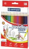 Farbičky šesťhranné CENTROPEN 9520/18f