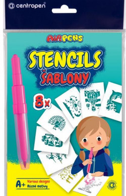 Šablóny na fúkacie fixky typ A+