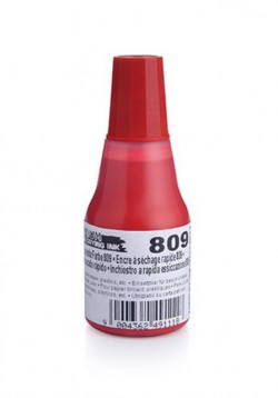 Pečiatková farba Colop 809 rýchloschnúca červená