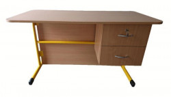 Učiteľská katedra bez zásuvky, žltá