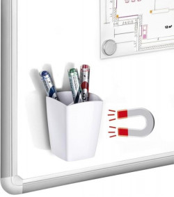 Magnetický držiak popisovačov Cep biely