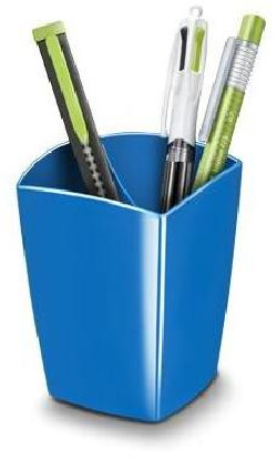 Magnetický stojan na perá Cep modrý