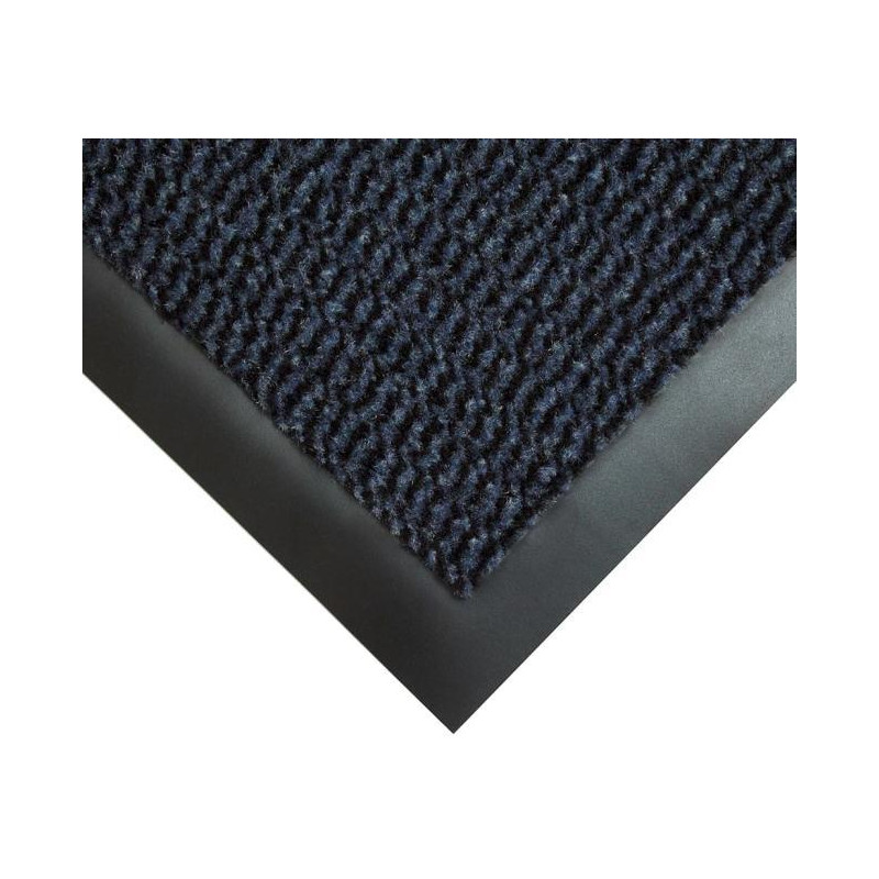 Rohož Vyna-Plush 90x120cm čierna/modrá