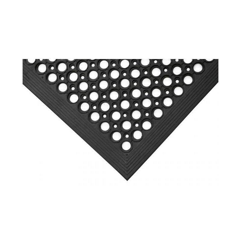 Rohož exteriérová pryžová Rampmat 80x120cm čierna