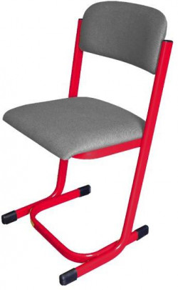 Učiteľská stolička, červená