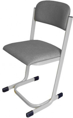 Učiteľská stolička, sivá