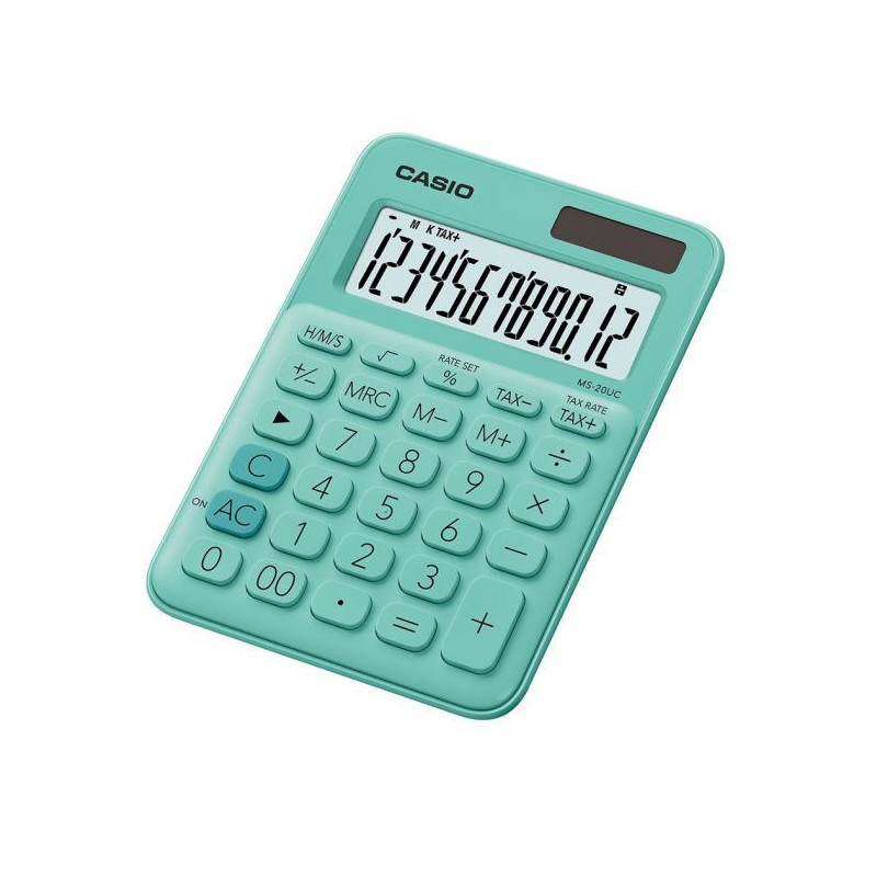 Kalkulačka CASIO MS-20UC zelená