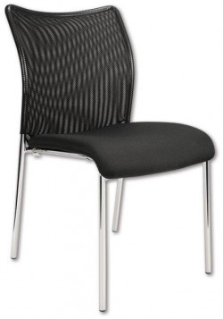 Konferenčná stolička Vanity, čierna