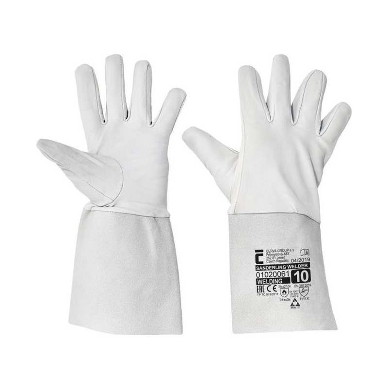 Celokožené rukavice SANDERLING WELDER veľ. 10/XL