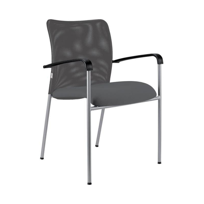 Konferenčná stolička Vanity Plus, sivá