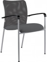 Konferenčná stolička Vanity Plus, sivá