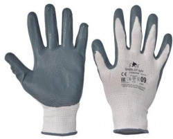Rukavice nylon nitril BABBLER LIGHT HS-04-001, veľ. 9/L