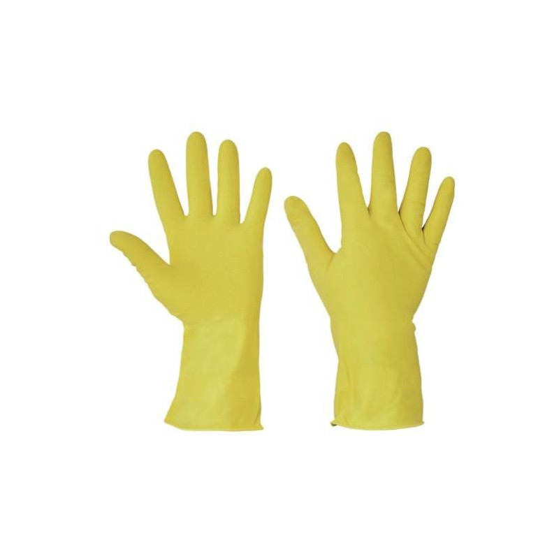 Rukavice latexové STARLING, žlté, veľ. 9/L