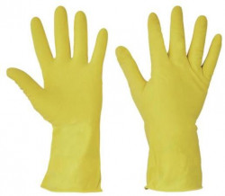 Rukavice latexové STARLING, žlté, veľ. 8/M