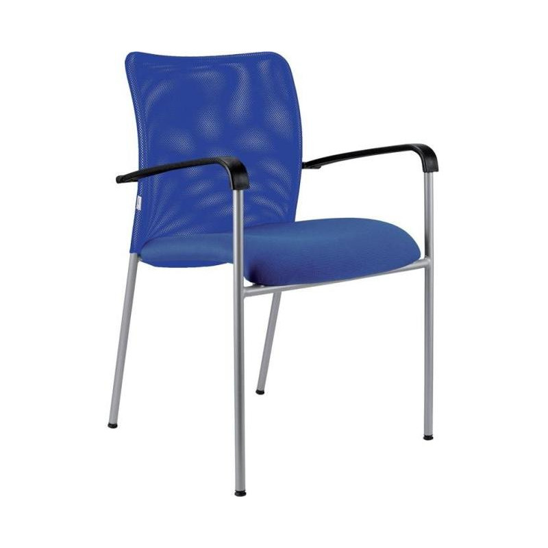 Konferenčná stolička Vanity Plus, modrá