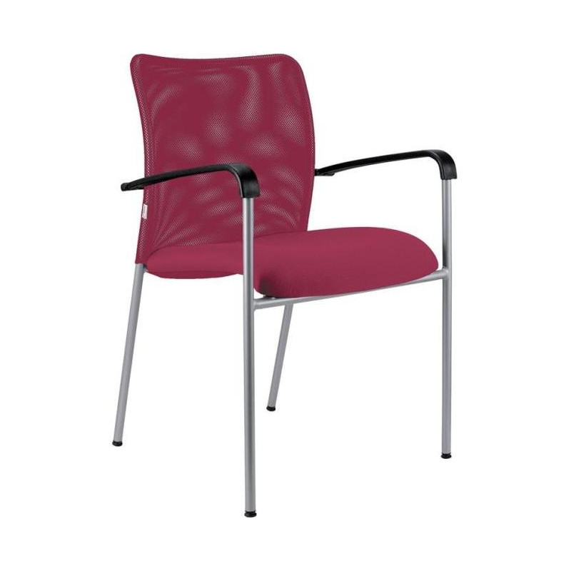 Konferenčná stolička Vanity Plus, červená