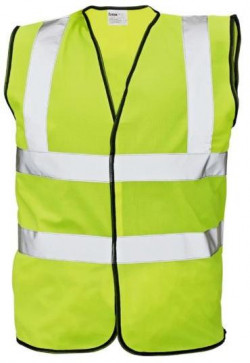 Vesta reflexná LYNX PLUS žltá veľ. XL