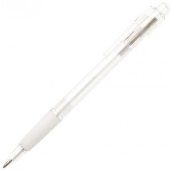 Guľôčkové pero plastové PROSTO biele