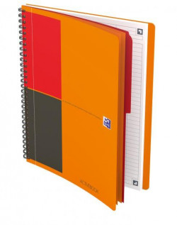 Blok Oxford Interantional, PP dosky, B5, linajkový