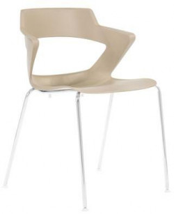 Jedálenská stolička Aoki, béžová