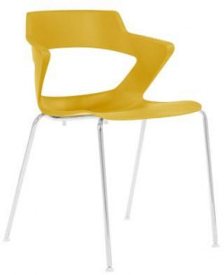 Jedálenská stolička Aoki, oranžová