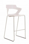 Barová stolička Aoki Bar, biela