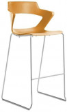 Barová stolička Aoki Bar, oranžová