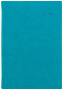 Diár Viva denný A5 tyrkysový 2025