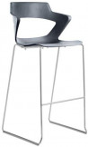 Barová stolička Aoki Bar, antracit