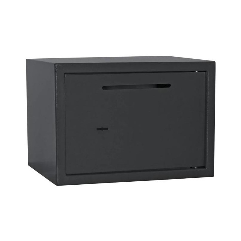Nábytkový sejf Jupiter 3 SLOT s vhadzovacím otvorom, trezorový zámok, antracit