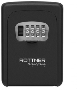 Bezpečnostná schránka na kľúče KeyCare, čierna