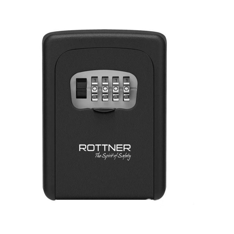 Bezpečnostná schránka na kľúče KeyCare, čierna