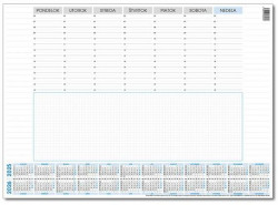 Podložka pracovná 47 x 34 cm 2025