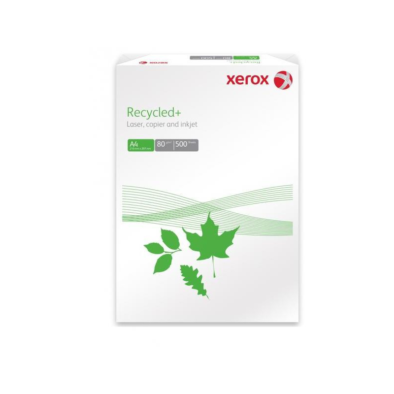 Kopírovací papier Xerox Recycled + A4, 80g CIE 85