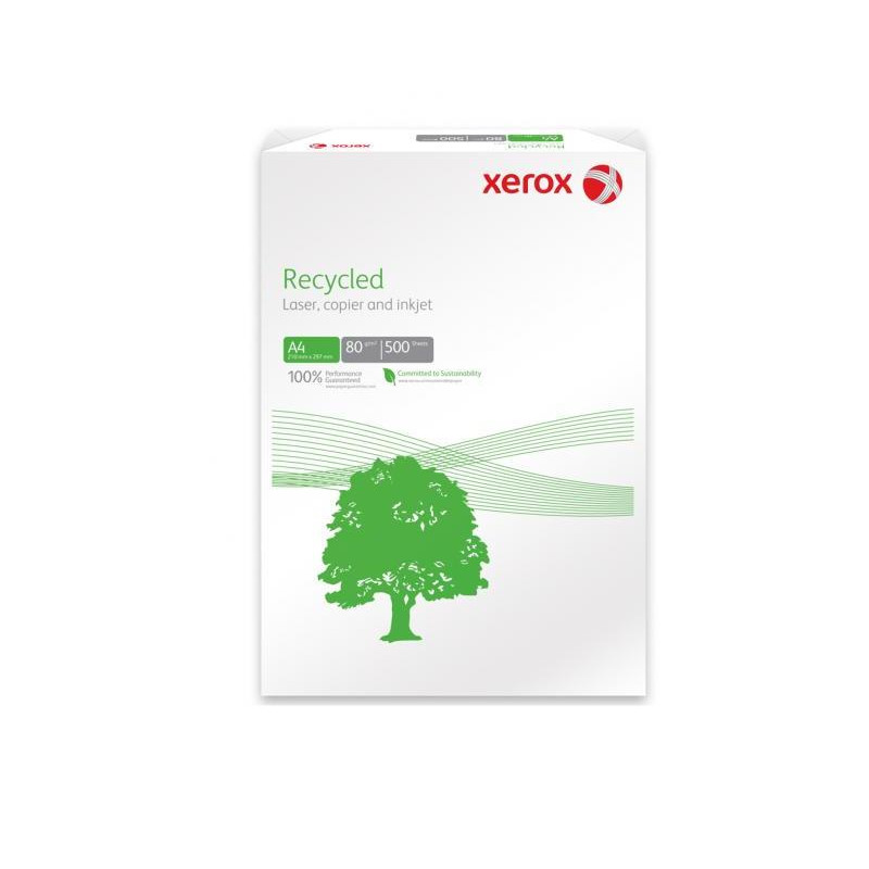 Kopírovací papier Xerox Recycled A4, 80g CIE 55