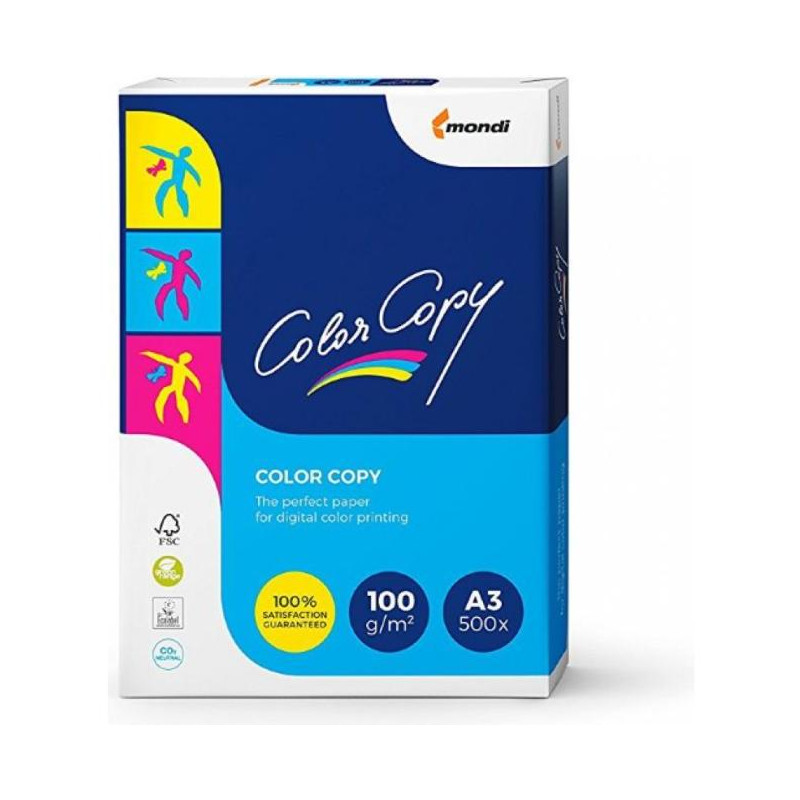 Papier Color Copy A3, 100g, 500 hárkov