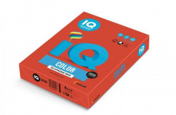 Farebný papier IQ color korálovo červený CO44, A4, 160g