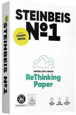 Kopírovací papier Steinbeis №1recyklovaný A4, 80g CIE 55