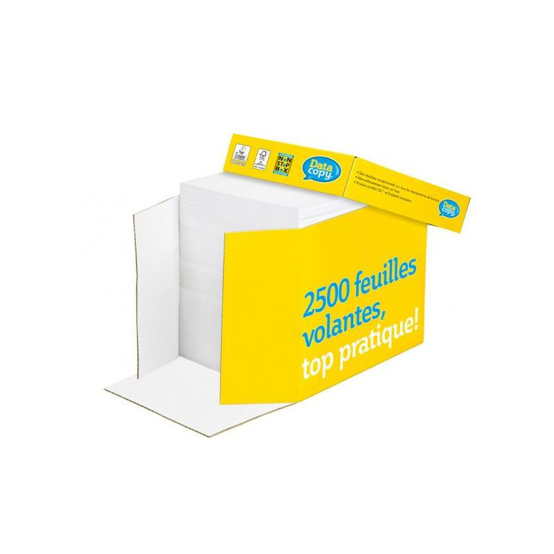 Kopírovací papier Data Copy Everyday A4, 80g Non stop box 2500 hárkov
