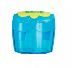 Strúhadlo Pelikan Flower plastové s 2 otvormi modré