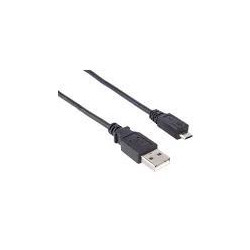 Kábel prepojovací Premiumcord USB 2.0 A Micro B 5m