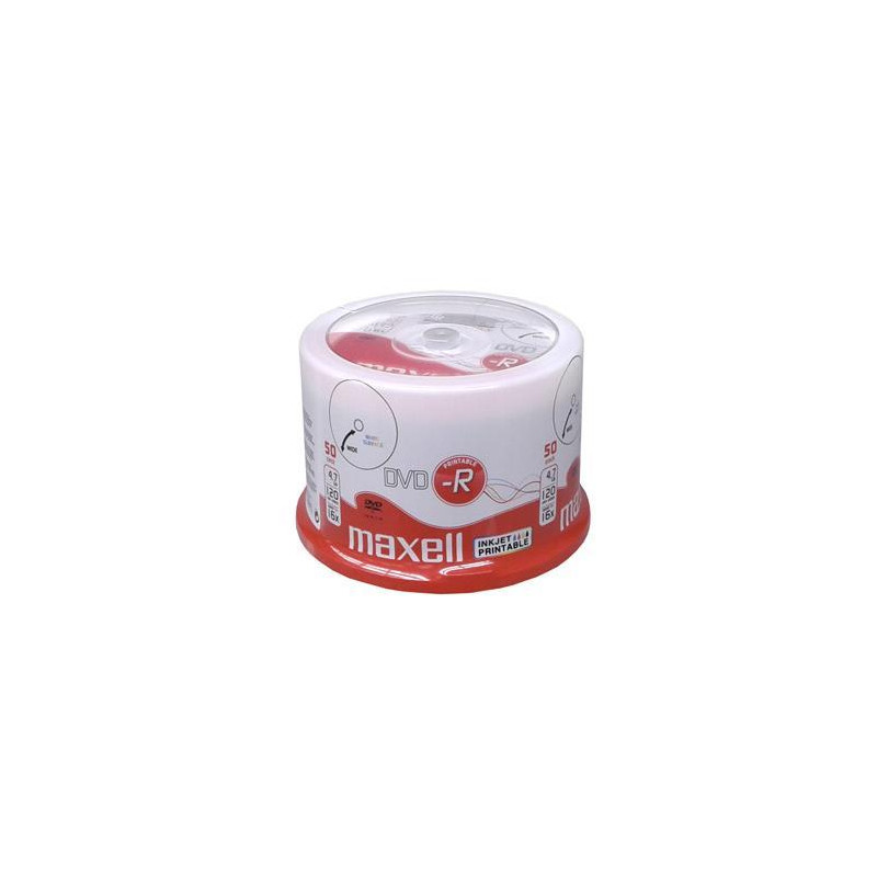 DVD-R Maxell Printable 4,7 GB 16x cake 50