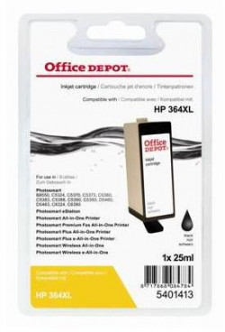 Alternatívny atrament Ecodata pre HP CB321EE, No.364 black XL s čipom