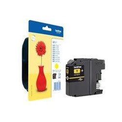 Atramentová náplň Brother LC-121 pre DCP-J132W/J152W/J552DW/ MFC-J470DW yellow (300 str.)