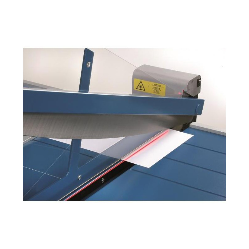 Laserový lúč, indikujúci rez