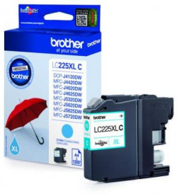 Atramentová náplň Brother LC-225XL pre MFC-J5320DW/J5620DW/J5720DW cyan (1.200 str.)