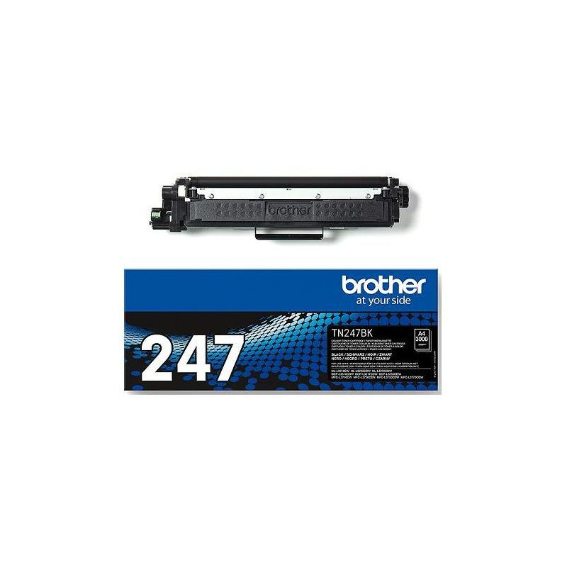 Toner Brother TN-247 pre HL-L3210CW/L3270CDW, DCP-L3510CDW/L3550CDW black (3.000 str.)