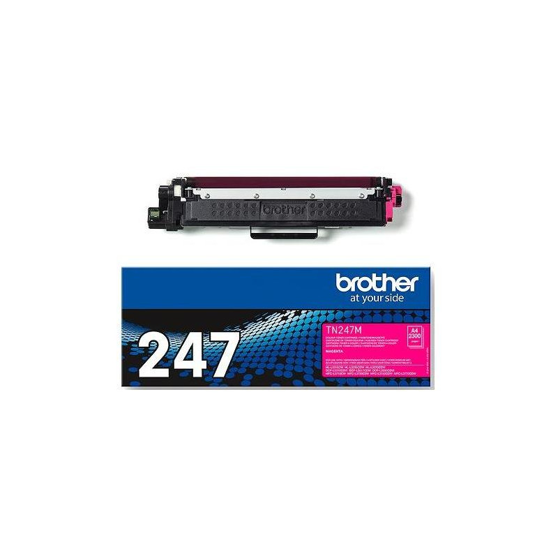 Toner Brother TN-247 pre HL-L3210CW/L3270CDW, DCP-L3510CDW/L3550CDW magenta (2.300 str.)